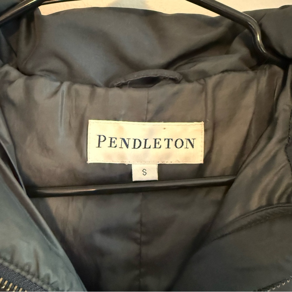 Pendleton Dark Teal Quilted Jacket - image 3